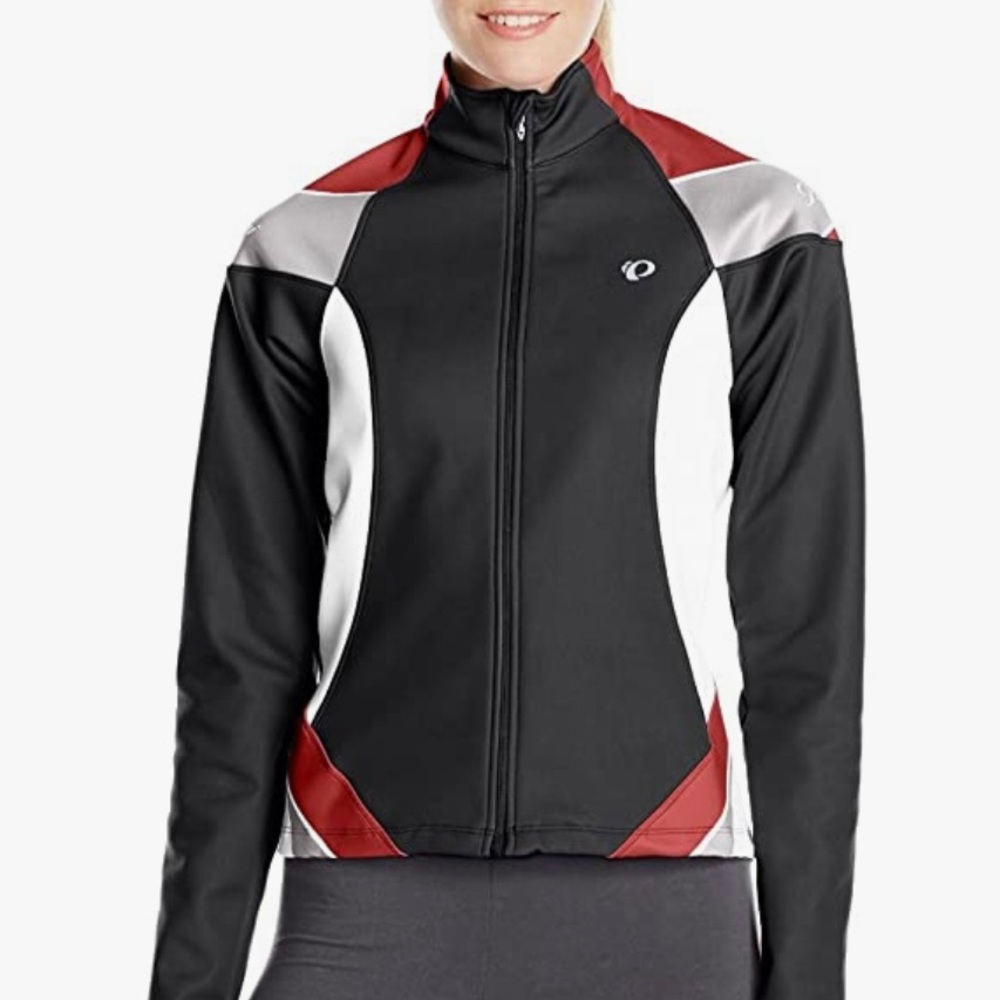 Pearl Izumi Ride Elite softshell 180 women’s cycling jacket SZ Large